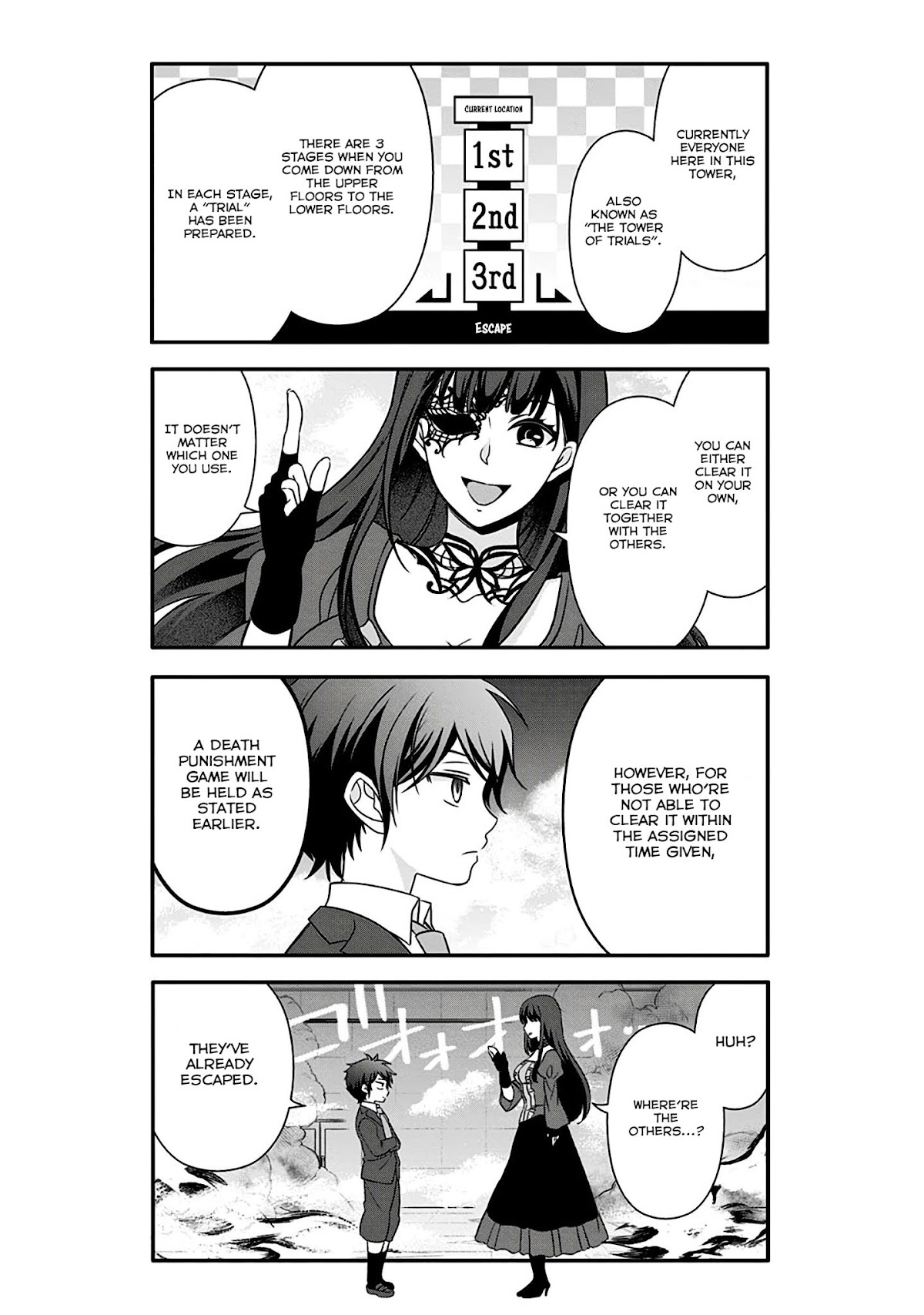 Please Look Forward to the Next Death Game!! Chapter 3 page 7 - Chapter 3: The Tower of Trials