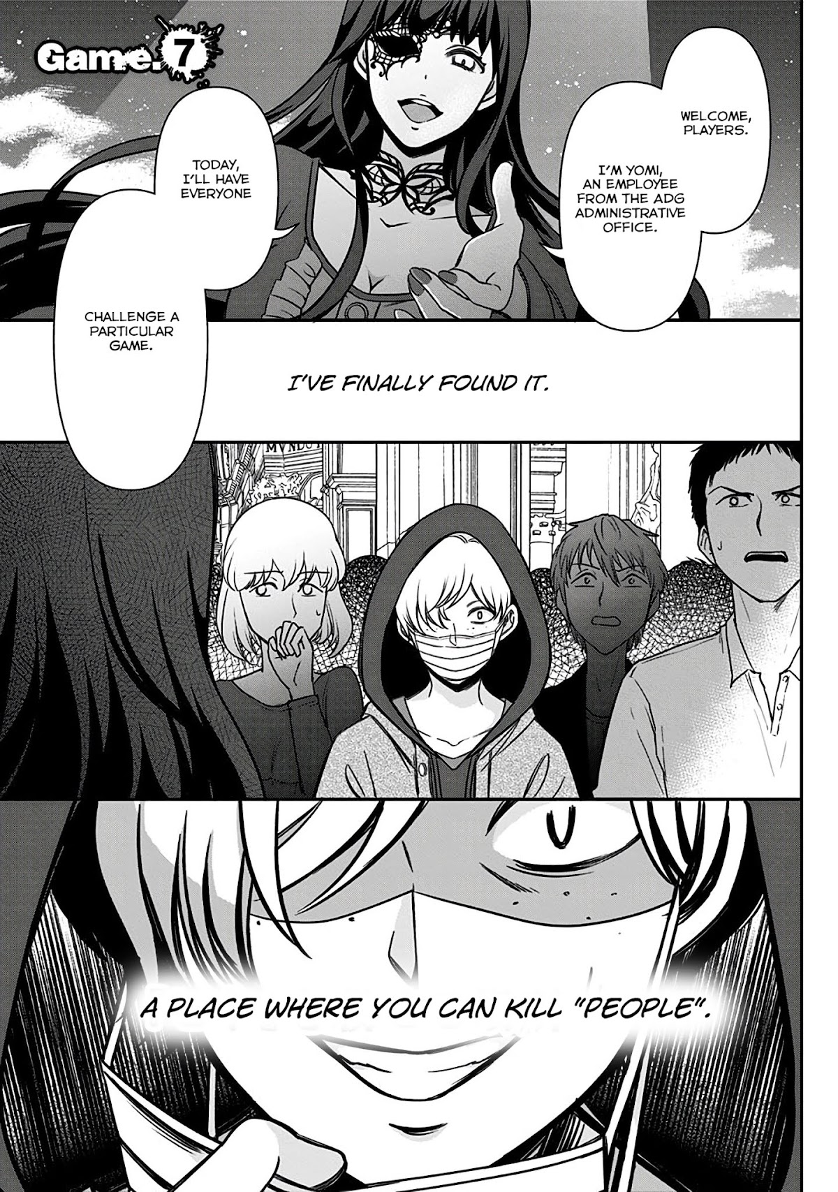Please Look Forward to the Next Death Game!! Chapter 7 page 1 - Chapter 7: High Speed!! Death Game!