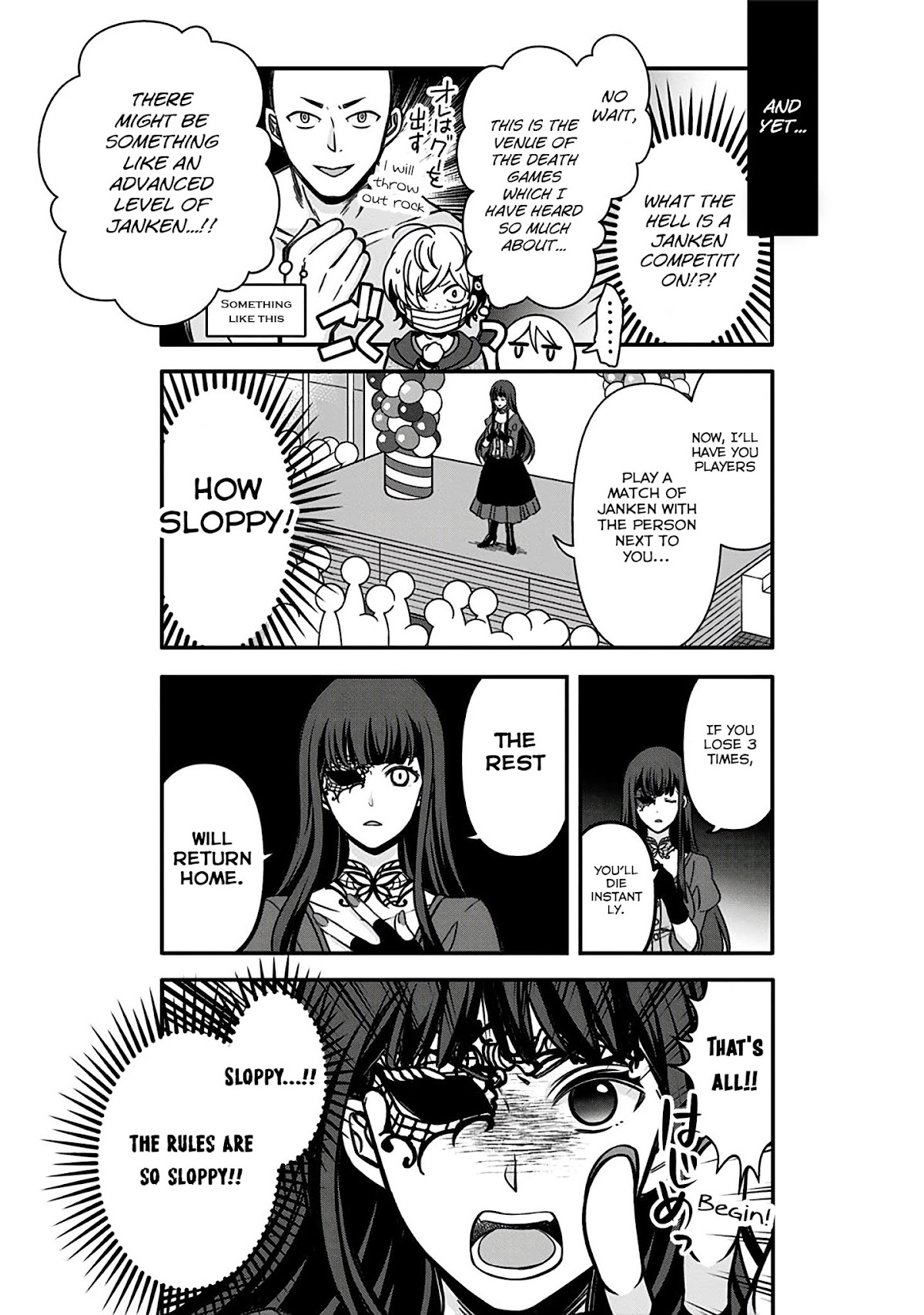 Please Look Forward to the Next Death Game!! Chapter 7 page 10 - Chapter 7: High Speed!! Death Game!