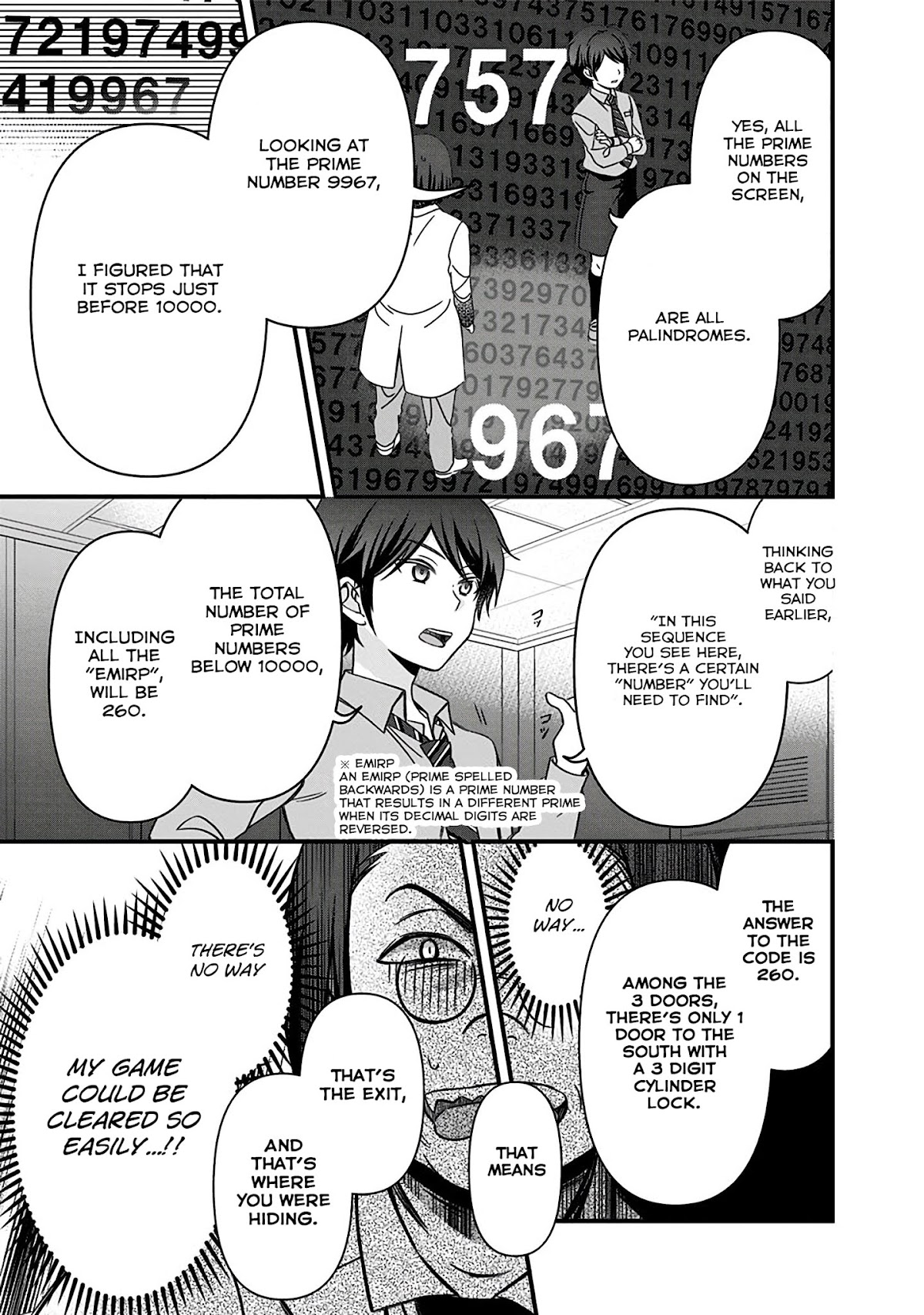Please Look Forward to the Next Death Game!! Chapter 8 page 15 - Chapter 8: Cryptanalysis XXX