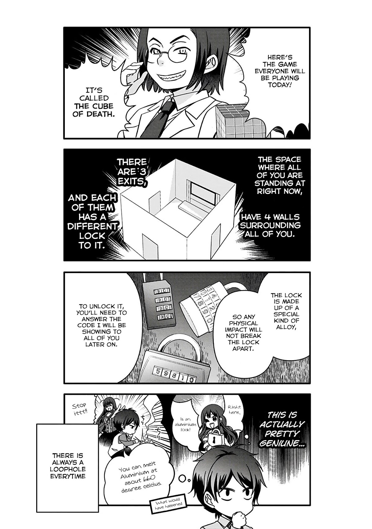 Please Look Forward to the Next Death Game!! Chapter 8 page 8 - Chapter 8: Cryptanalysis XXX