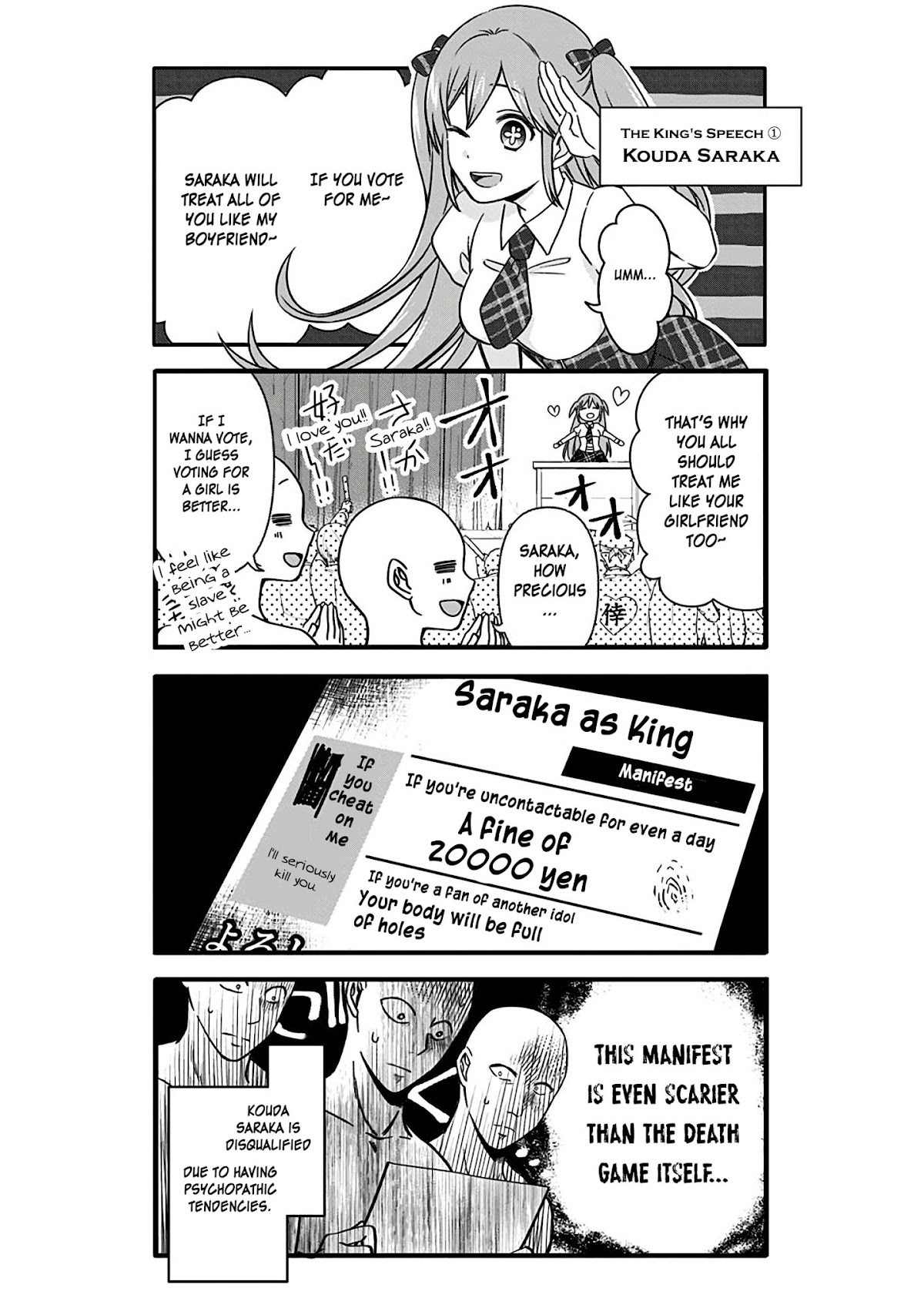 Please Look Forward to the Next Death Game!! Chapter 9 page 19 - Chapter 9: The King's Ballot