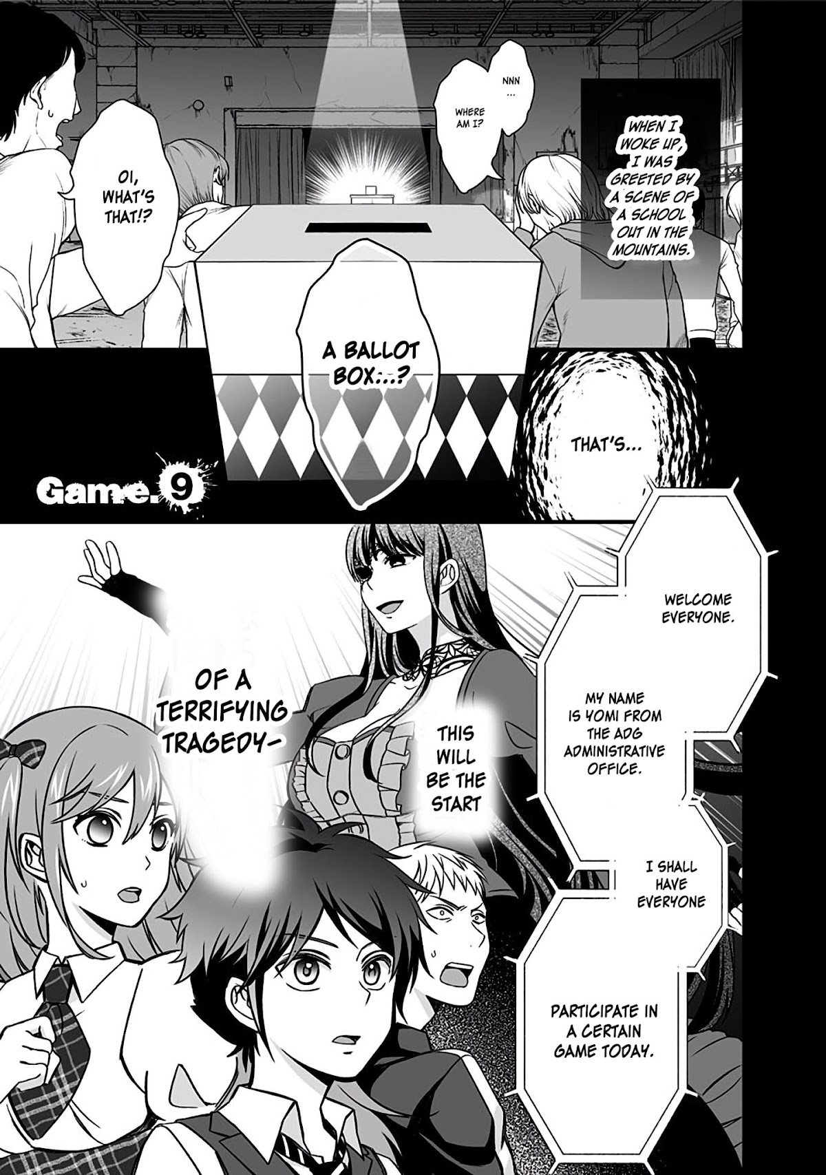 Please Look Forward to the Next Death Game!! Chapter 9 page 7 - Chapter 9: The King's Ballot