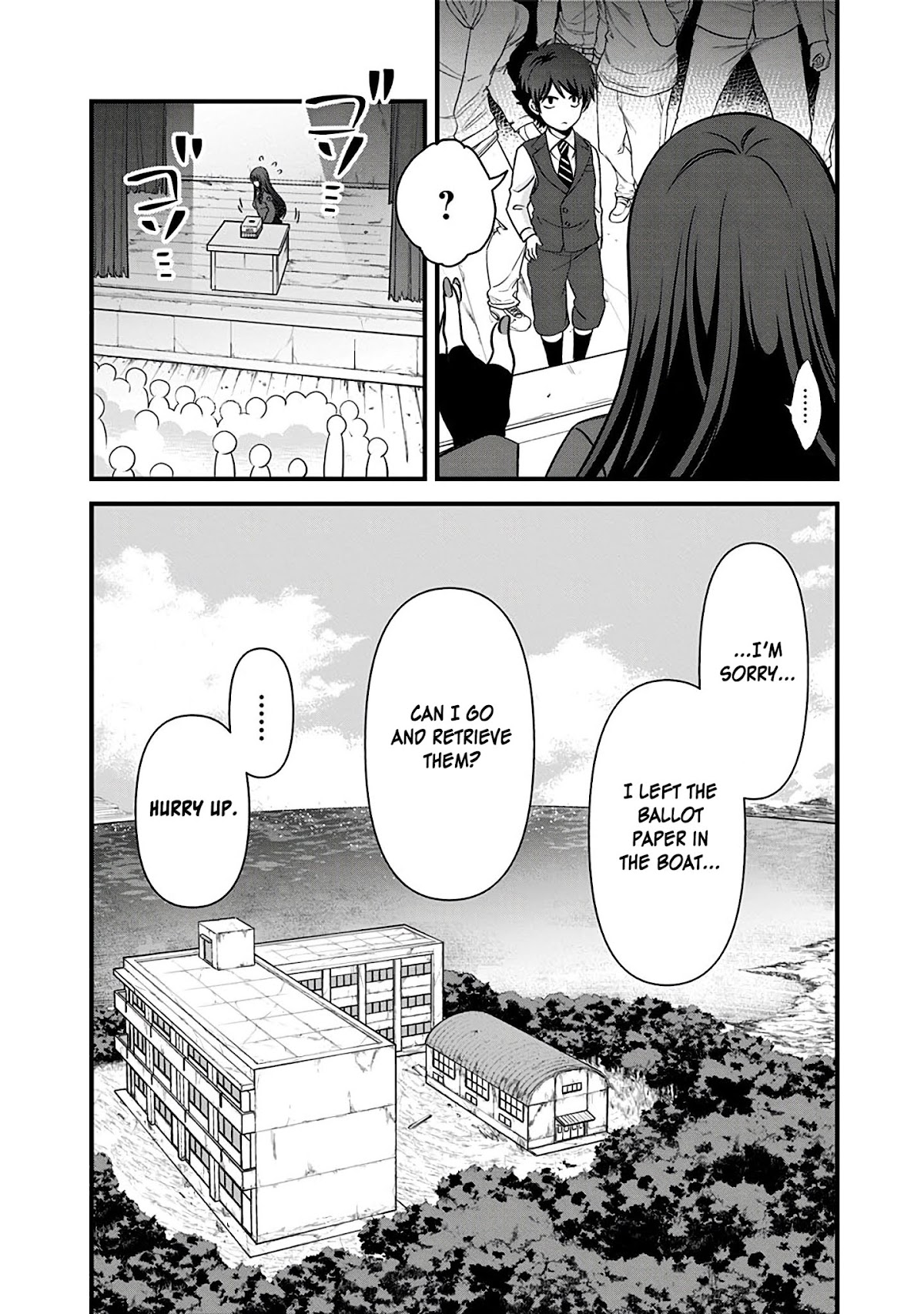 Please Look Forward to the Next Death Game!! Chapter 9 page 8 - Chapter 9: The King's Ballot
