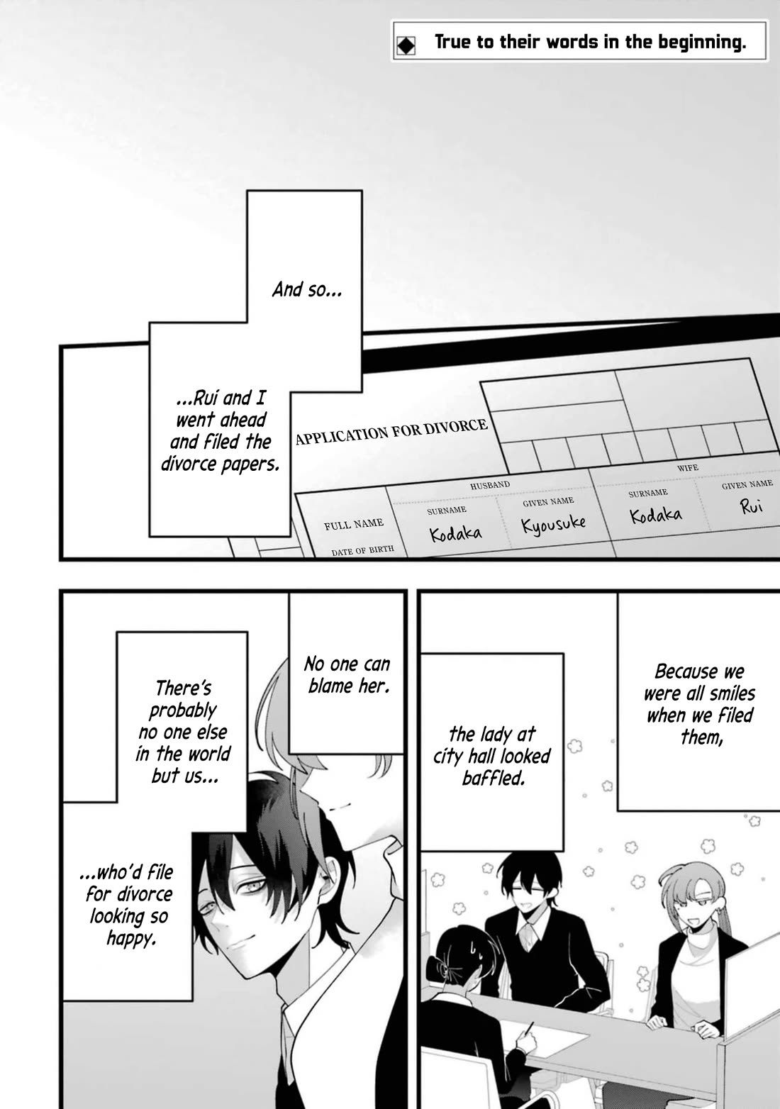 Please Marry Me With Divorce in Mind Chapter 14 page 2 - Chapter 14