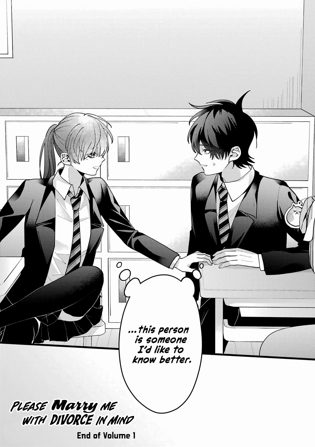 Please Marry Me With Divorce in Mind Chapter 4.5 page 11 - Chapter 4.5: Chapter Zero