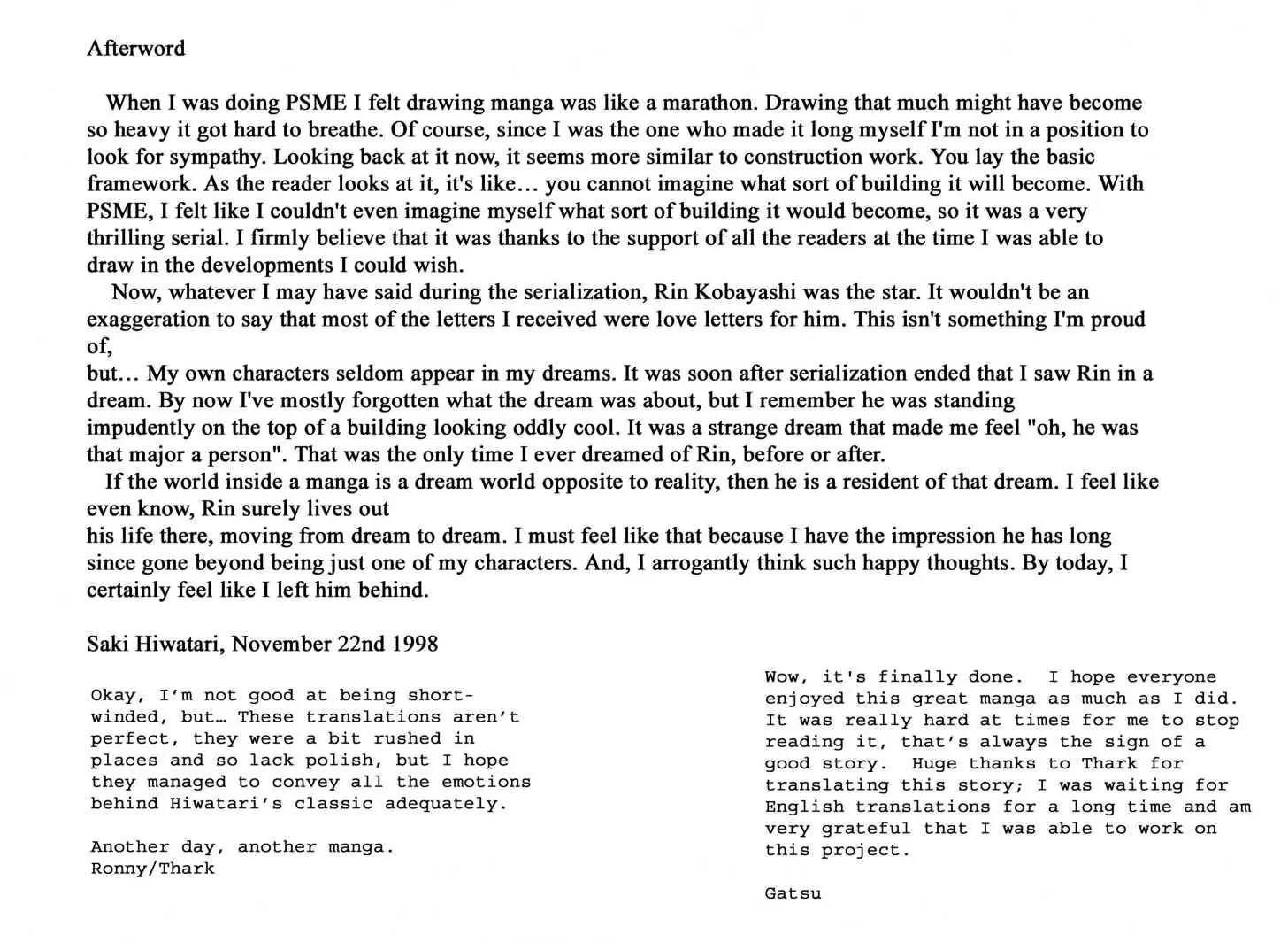 Please Save My Earth Chapter 12.6 page 43 - Vol.12 Chapter 6: End