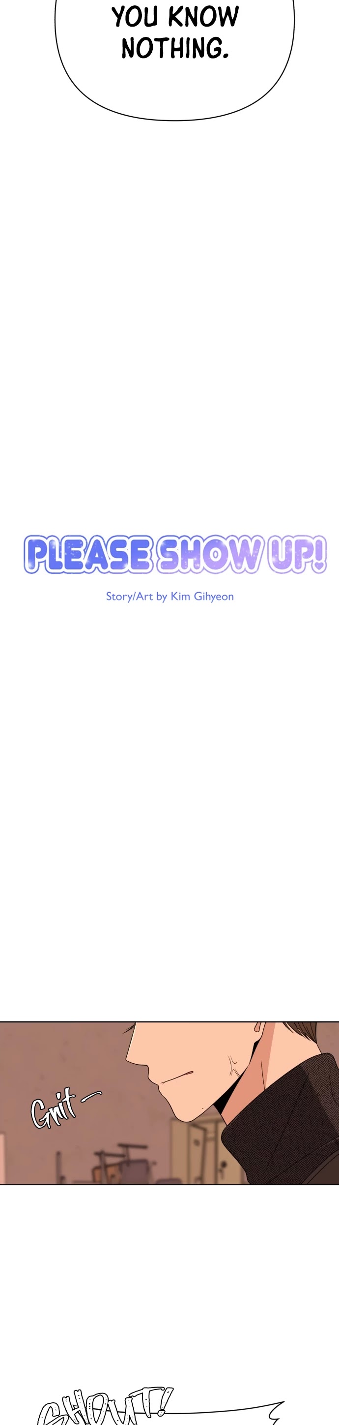 Please Show Up! Chapter 37 page 6 - Chapter 37