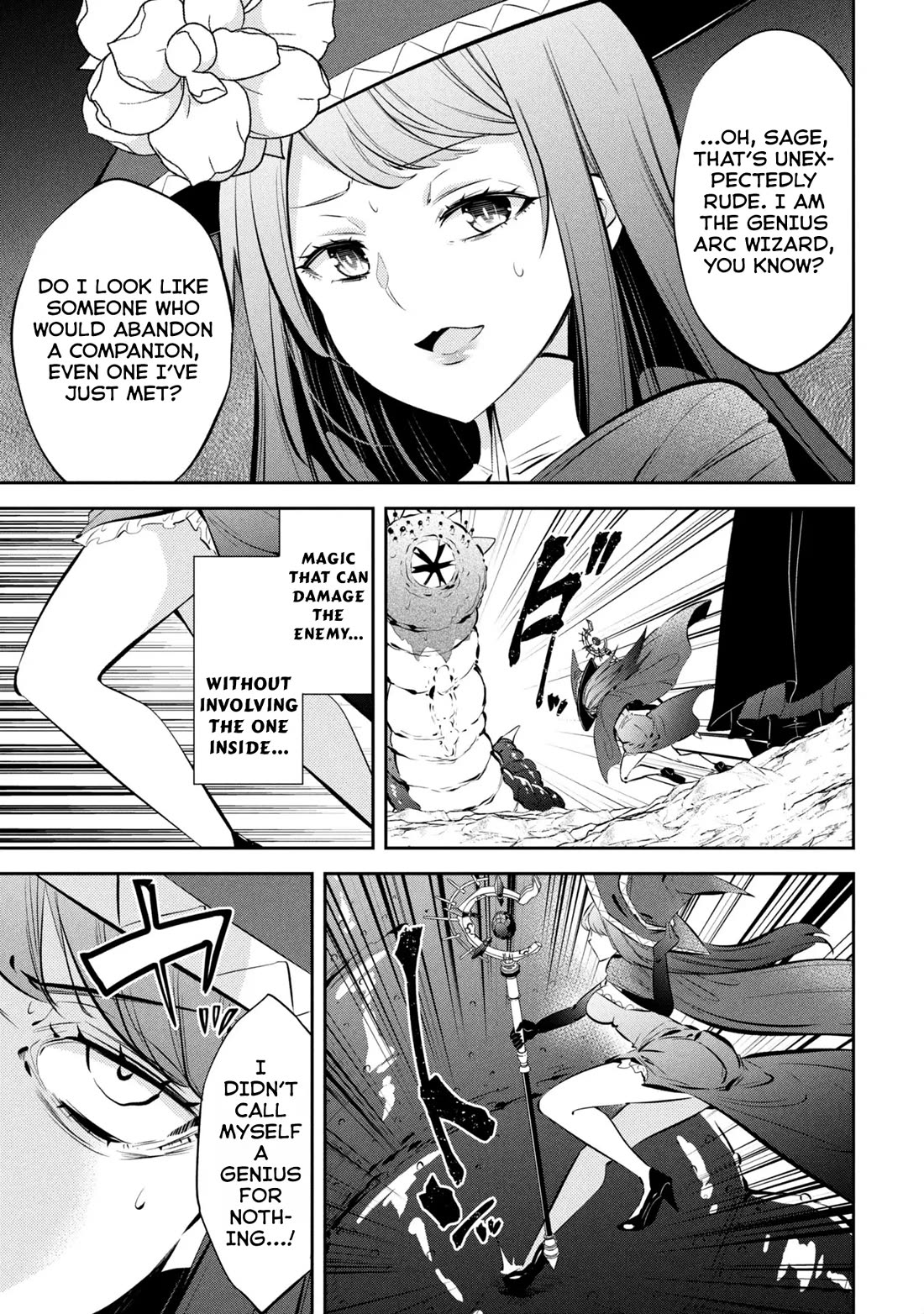 Please Stop Healing Me, Great Sage! Chapter 4 page 6 - Chapter 4: Swallowed whole