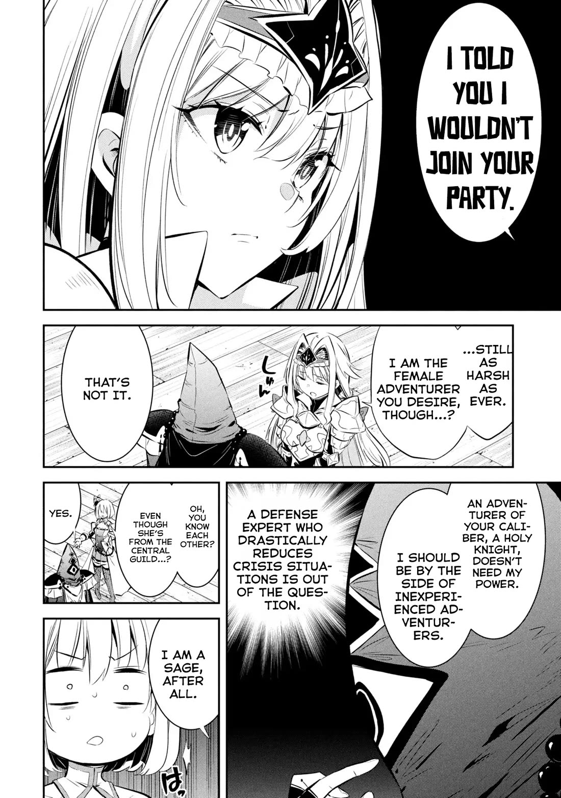 Please Stop Healing Me, Great Sage! Chapter 5 page 11 - Chapter 5: Holy Knight Theresa
