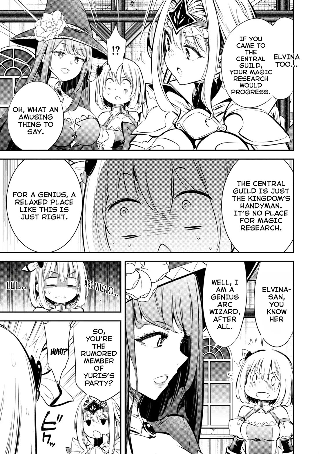 Please Stop Healing Me, Great Sage! Chapter 5 page 12 - Chapter 5: Holy Knight Theresa