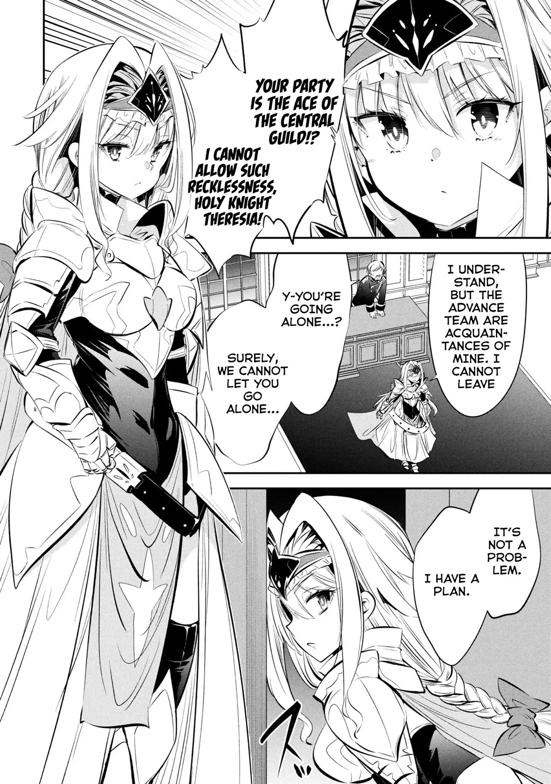 Please Stop Healing Me, Great Sage! Chapter 5 page 3 - Chapter 5: Holy Knight Theresa