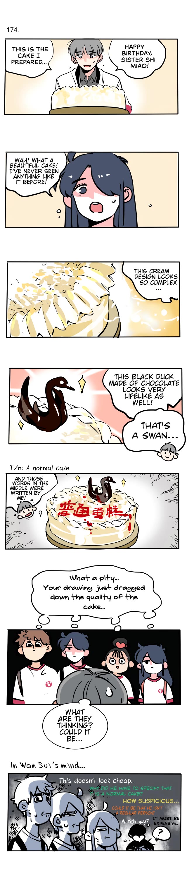 Please Take My Brother Away! Chapter 103 page 1 - Chapter 103: It's Really Just a Normal Cake!