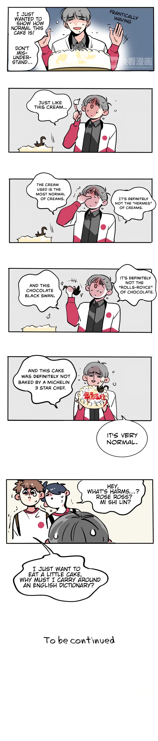 Please Take My Brother Away! Chapter 103 page 2 - Chapter 103: It's Really Just a Normal Cake!