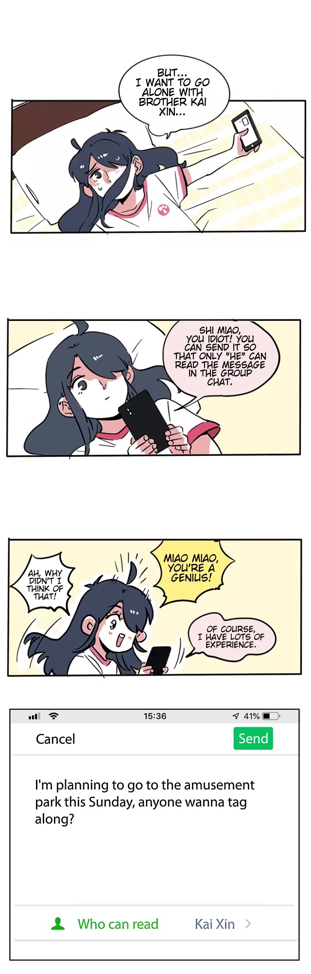 Please Take My Brother Away! Chapter 110 page 4 - Chapter 110: Meeting up with HIM is so difficult!