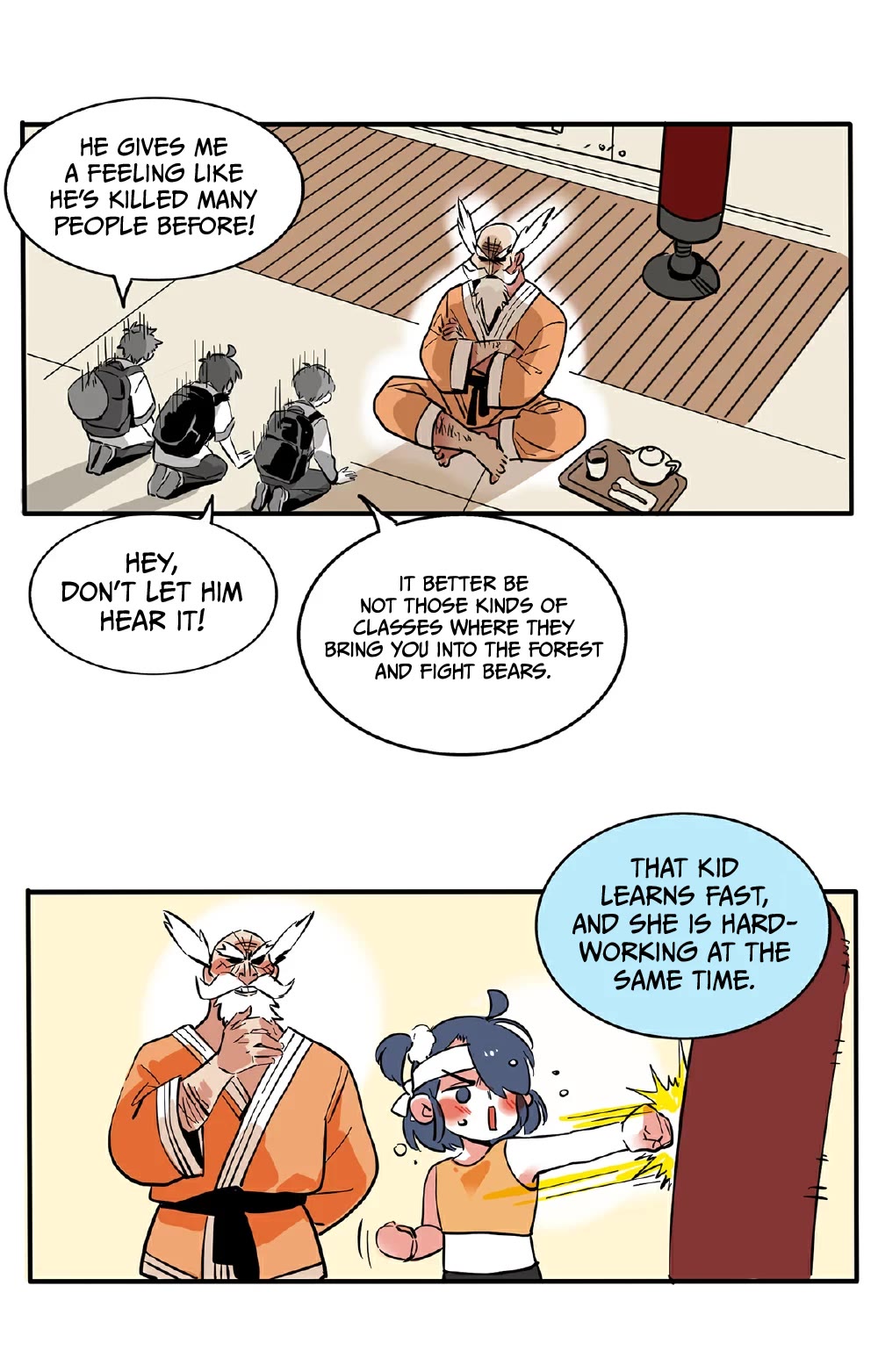 Please Take My Brother Away! Chapter 115 page 10 - Chapter 115: Am I a Martial Arts Wizard? !