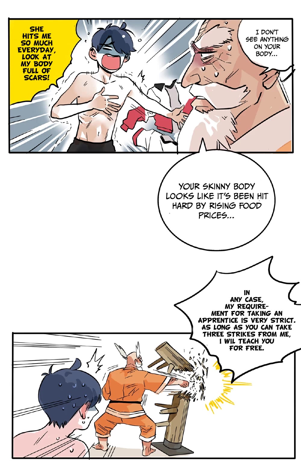 Please Take My Brother Away! Chapter 115 page 12 - Chapter 115: Am I a Martial Arts Wizard? !