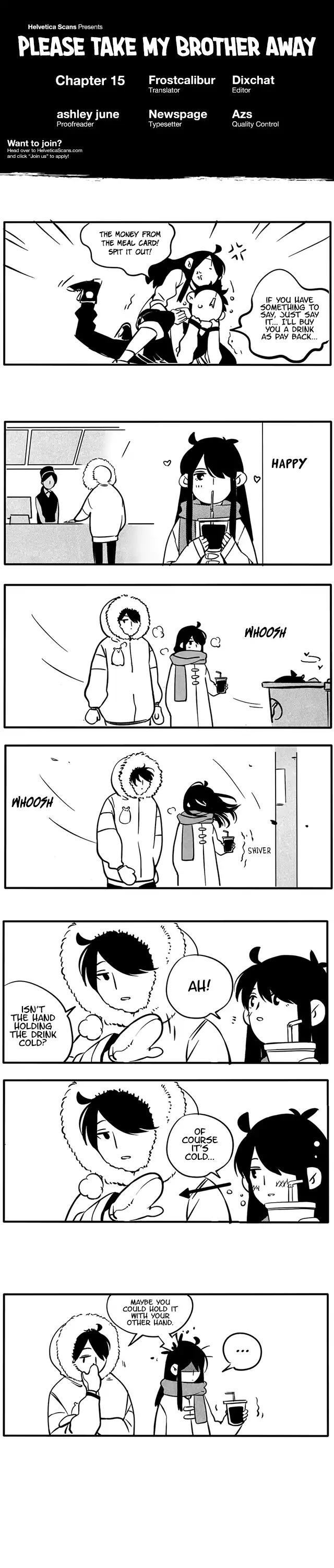Please Take My Brother Away! Chapter 15 page 1 - Chapter 15: Happy New Year!