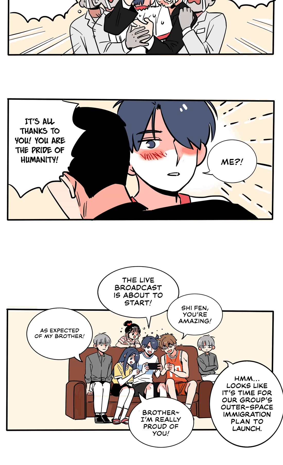 Please Take My Brother Away! Chapter 154 page 8 - Chapter 154