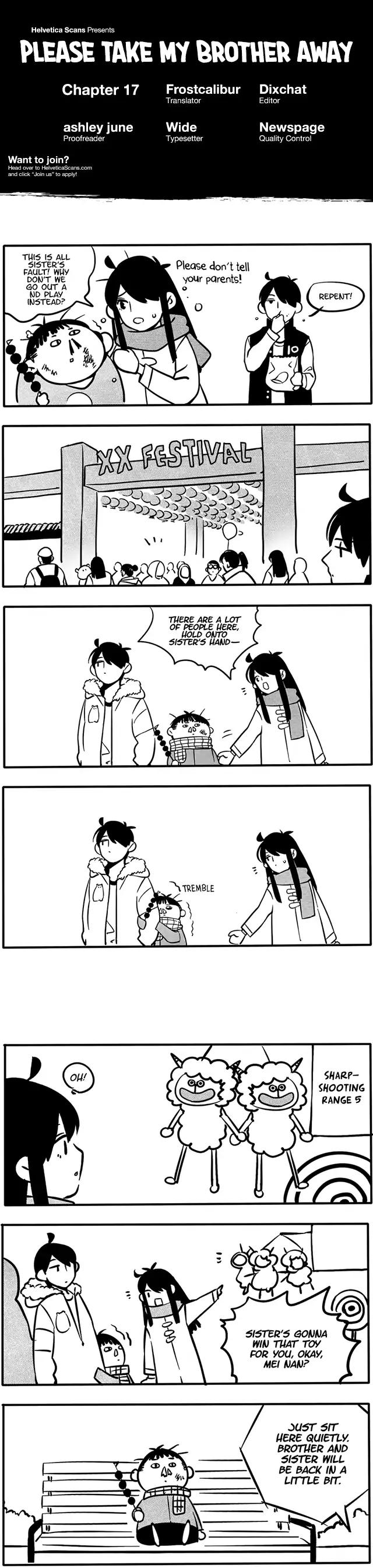 Please Take My Brother Away! Chapter 17 page 1 - Chapter 17: Useless Older Brother