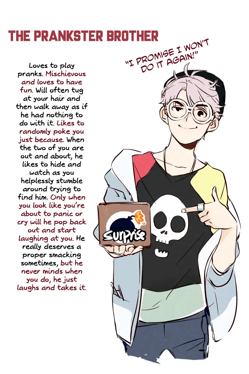 Please Take My Brother Away! Chapter 31.5 page 4 - Chapter 31.5: What Type of Brother Do You Like?