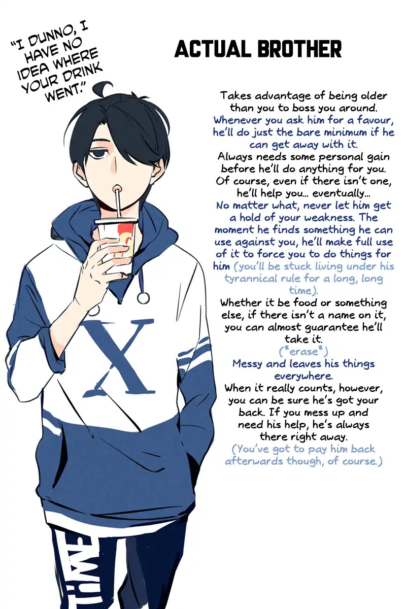 Please Take My Brother Away! Chapter 31.5 page 9 - Chapter 31.5: What Type of Brother Do You Like?