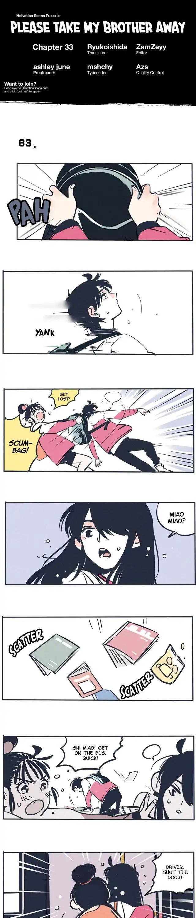 Please Take My Brother Away! Chapter 33 page 1 - Chapter 33: My Brother Doesn’t Bear Grudges
