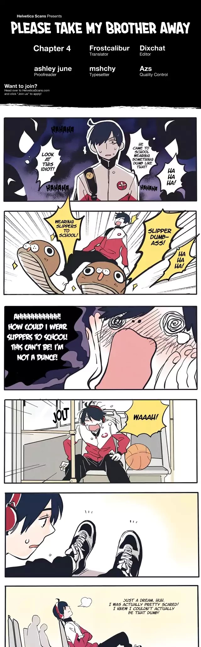 Please Take My Brother Away! Chapter 4 page 1 - Chapter 4: My Brother is an Airhead