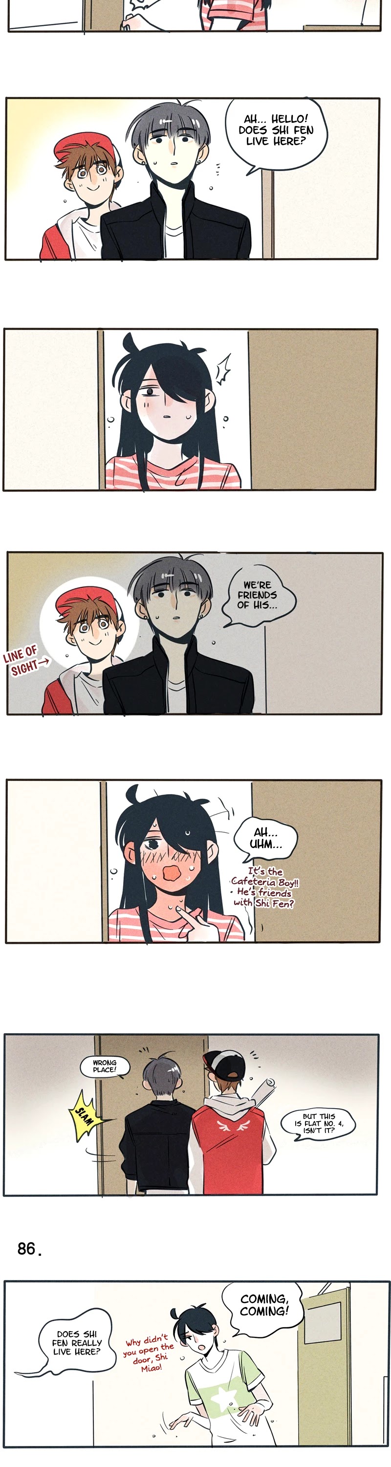 Please Take My Brother Away! Chapter 46 page 2 - Chapter 46: The Cafeteria Boy Has Suddenly Turned Up At My Door