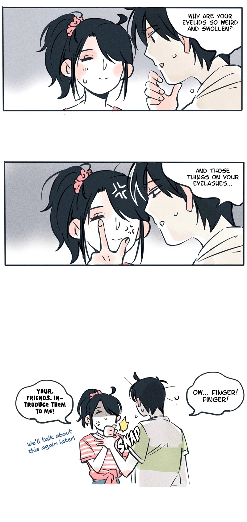 Please Take My Brother Away! Chapter 46 page 5 - Chapter 46: The Cafeteria Boy Has Suddenly Turned Up At My Door