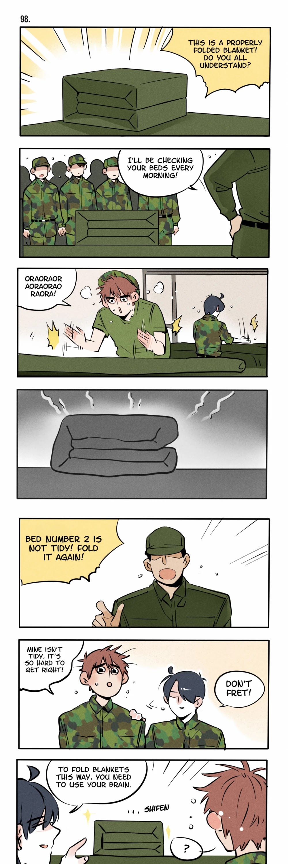 Please Take My Brother Away! Chapter 52 page 4 - Chapter 52: If we use the sheets as a blanket, then we don't need the actual blanket!