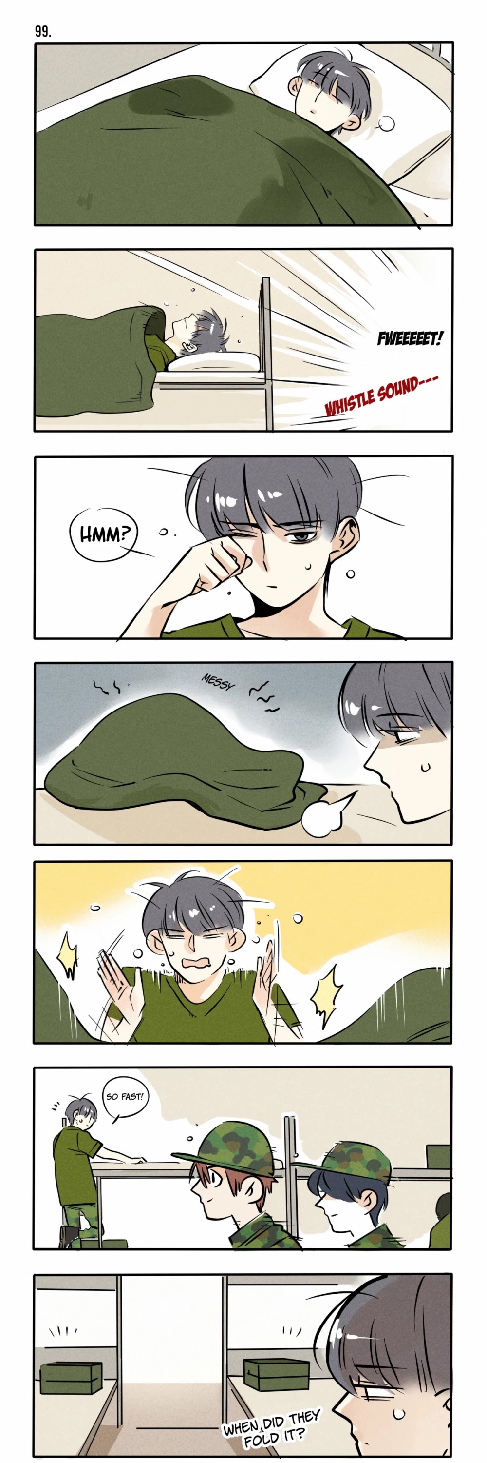 Please Take My Brother Away! Chapter 52 page 7 - Chapter 52: If we use the sheets as a blanket, then we don't need the actual blanket!