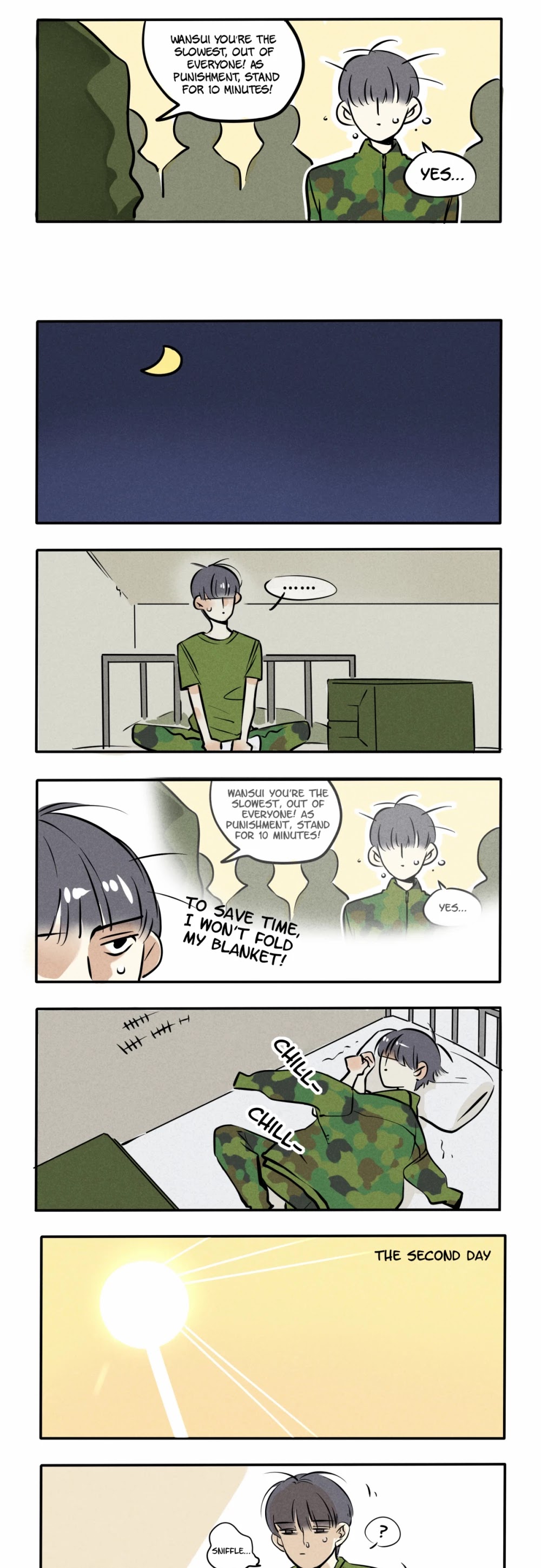 Please Take My Brother Away! Chapter 52 page 8 - Chapter 52: If we use the sheets as a blanket, then we don't need the actual blanket!