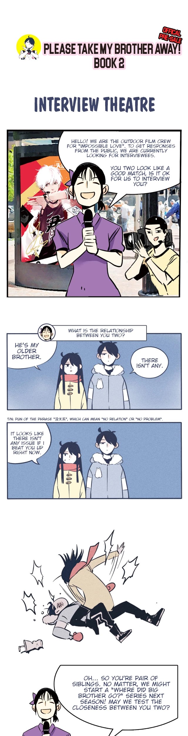 Please Take My Brother Away! Chapter 74.5 page 1 - Chapter 74.5: The Gifts are Here!