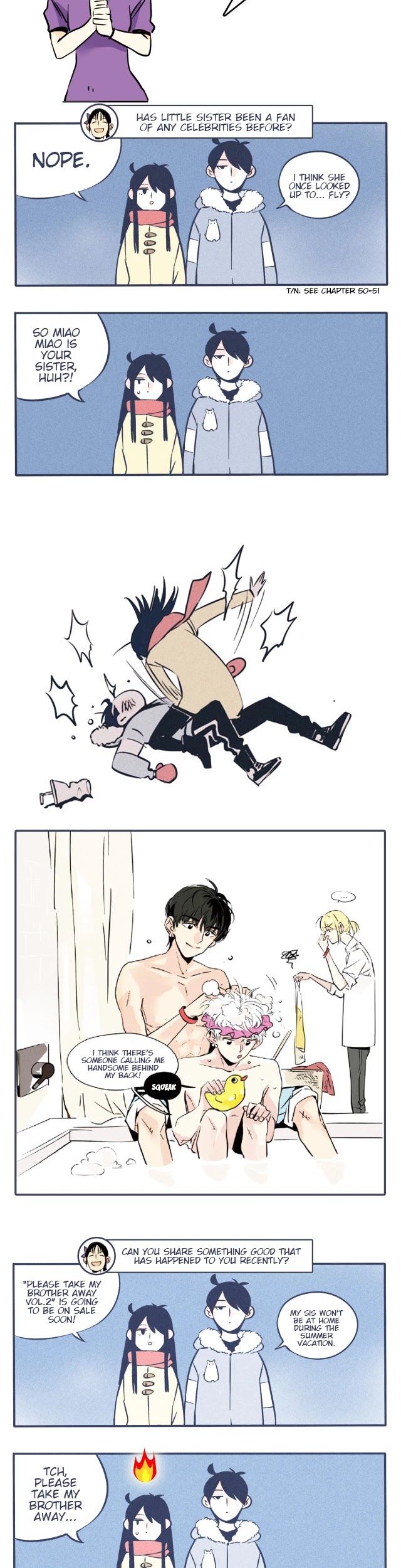 Please Take My Brother Away! Chapter 74.5 page 2 - Chapter 74.5: The Gifts are Here!