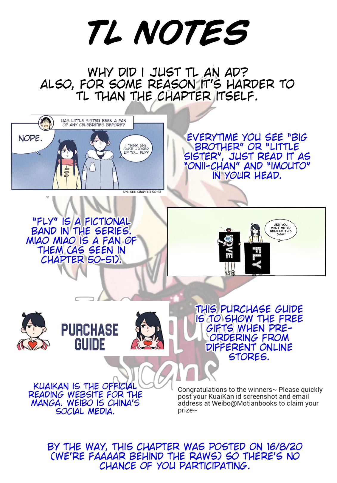 Please Take My Brother Away! Chapter 74.5 page 9 - Chapter 74.5: The Gifts are Here!