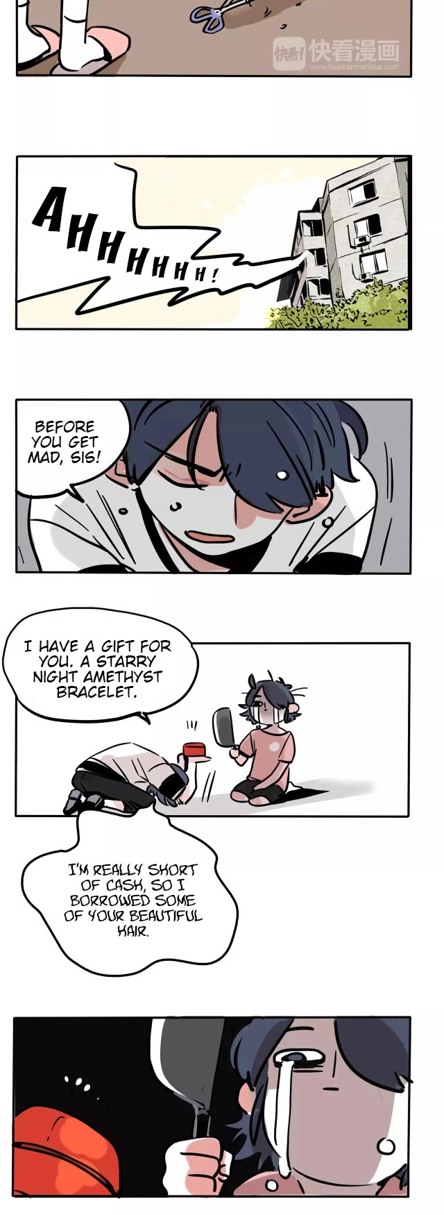 Please Take My Brother Away! Chapter 98.5 page 2 - Chapter 98.5: Rampage! Short Haired Shi Miao