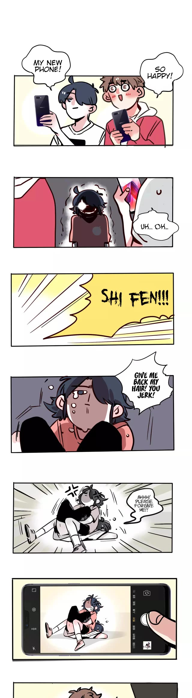 Please Take My Brother Away! Chapter 98.5 page 4 - Chapter 98.5: Rampage! Short Haired Shi Miao