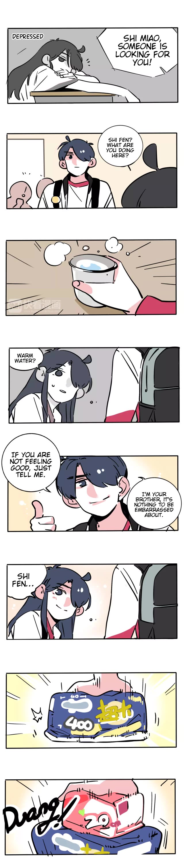 Please Take My Brother Away! Chapter 99 page 2 - Chapter 99: Must Give it Your All when Comforting girls!