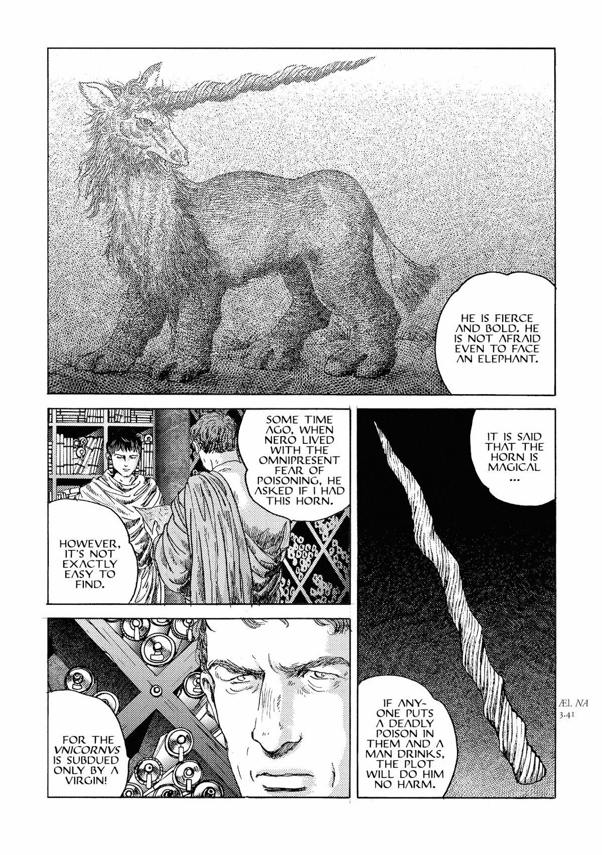 Plinivs Chapter 16 page 6 - Chapter 16: Unicornus