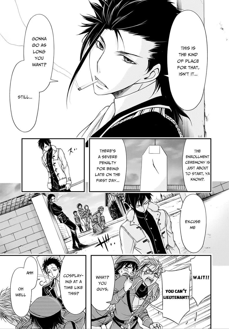 Plunderer Chapter 13 page 19 - Chapter 13: Enrollment Ceremony