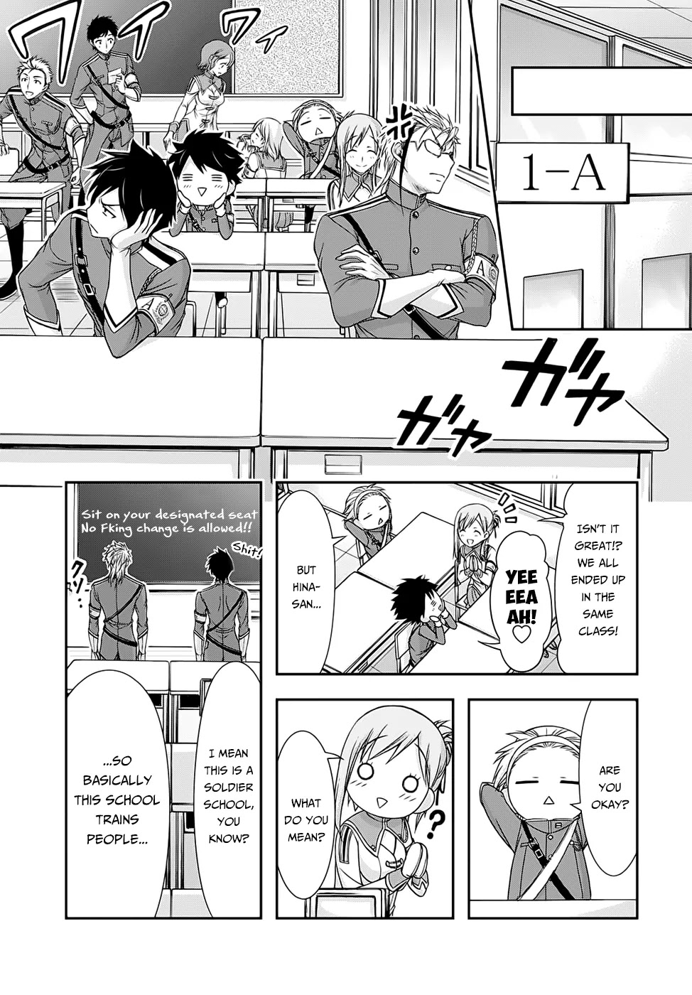 Plunderer Chapter 15 page 34 - Chapter 15: Fallen God