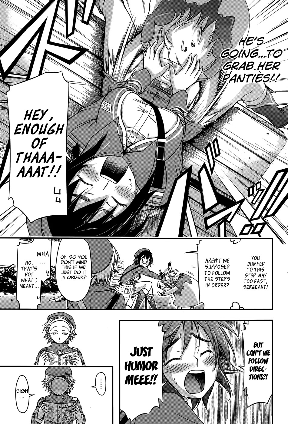Plunderer Chapter 3 page 22 - Chapter 3: I Can't Help That This is My Uniform