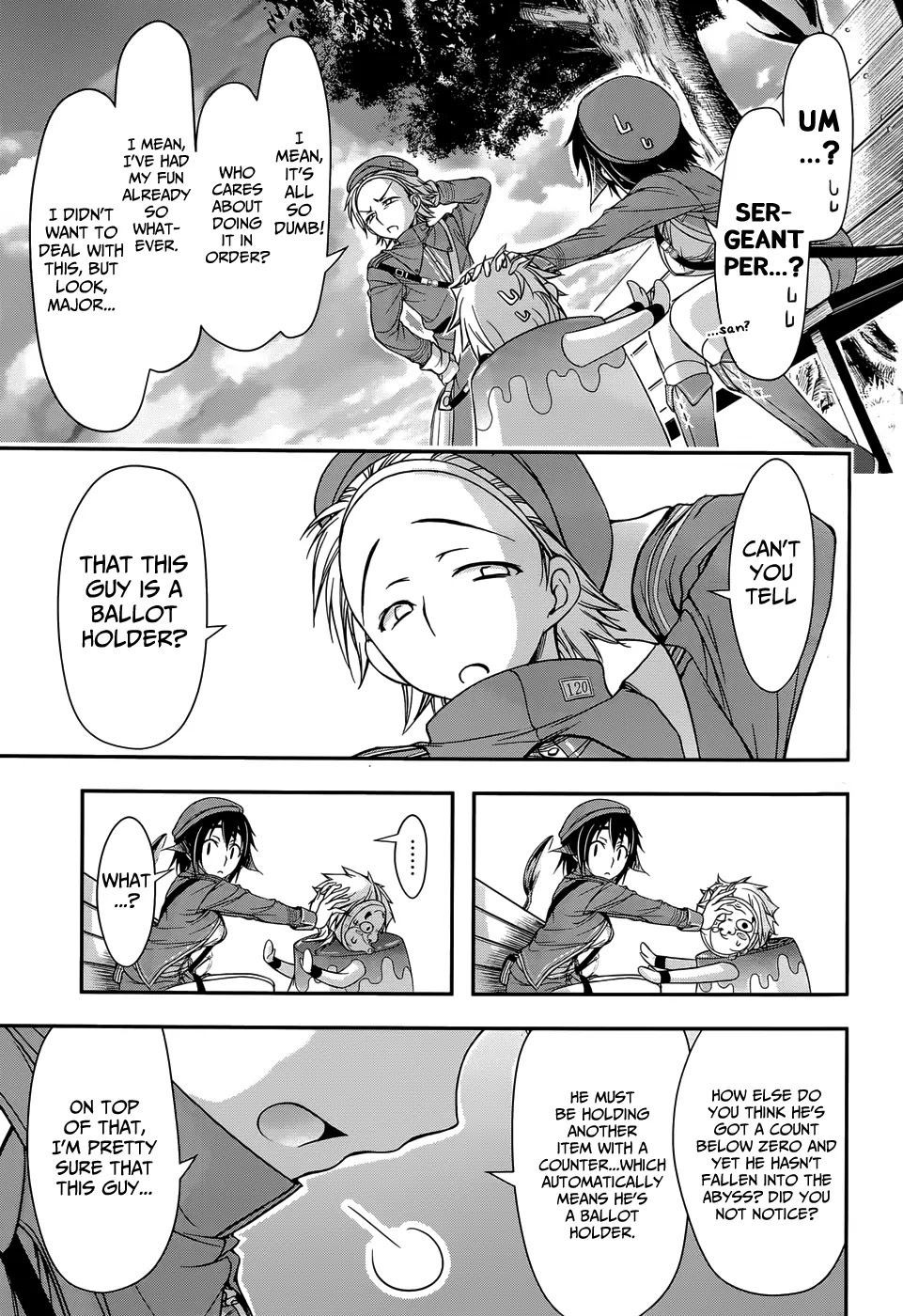 Plunderer Chapter 3 page 24 - Chapter 3: I Can't Help That This is My Uniform