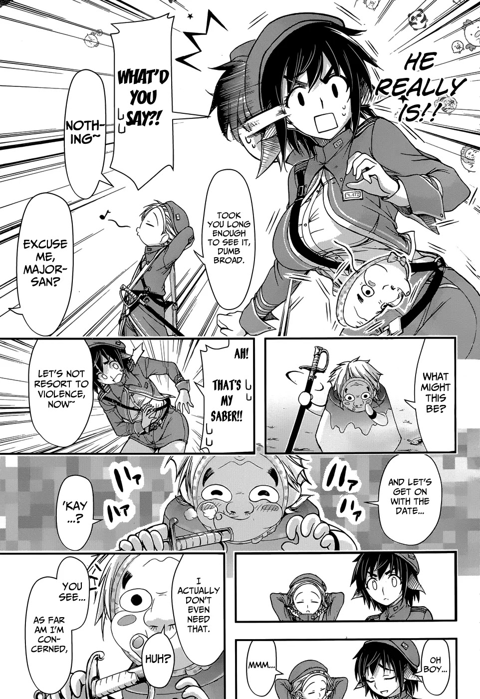 Plunderer Chapter 3 page 26 - Chapter 3: I Can't Help That This is My Uniform