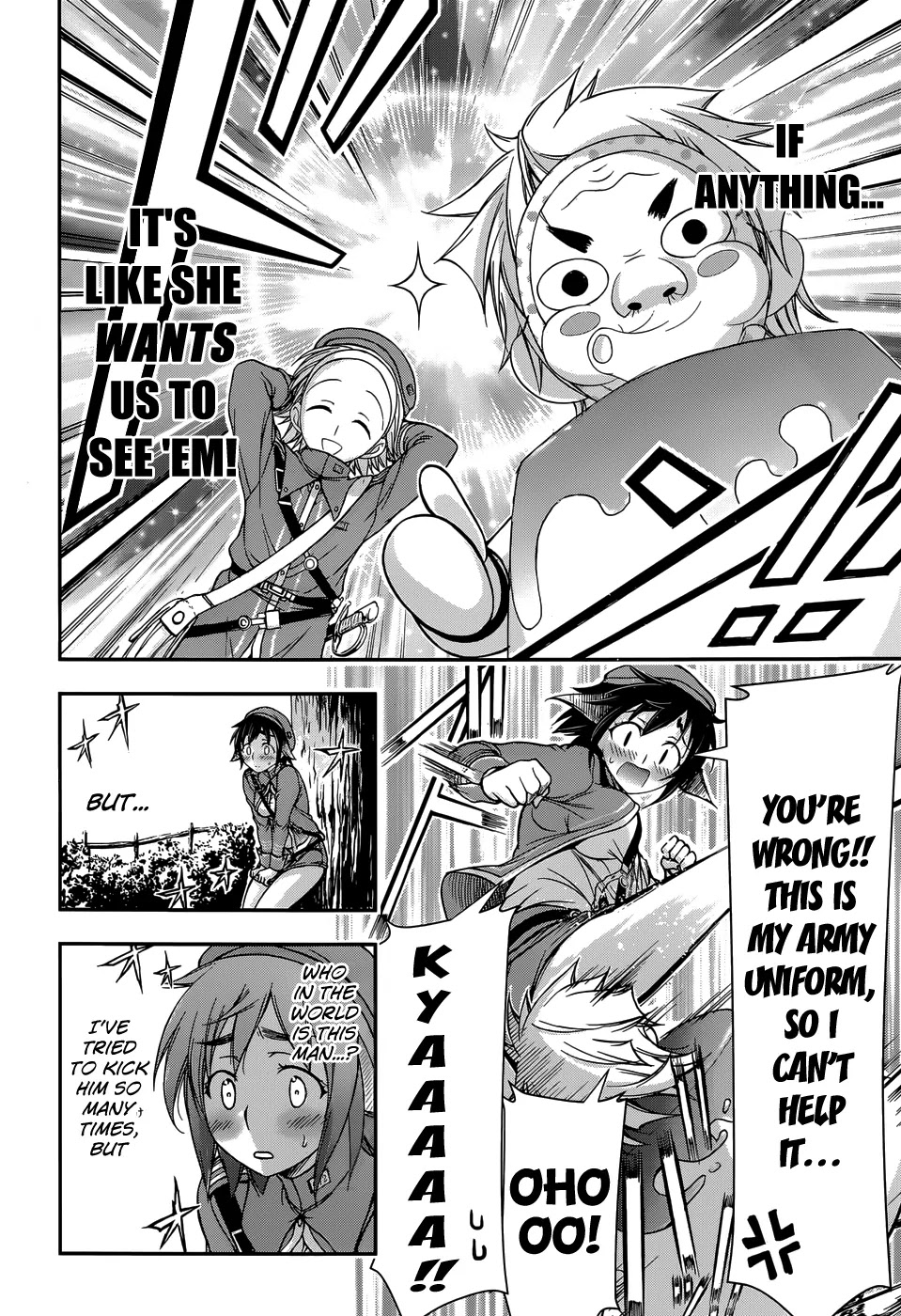 Plunderer Chapter 3 page 32 - Chapter 3: I Can't Help That This is My Uniform