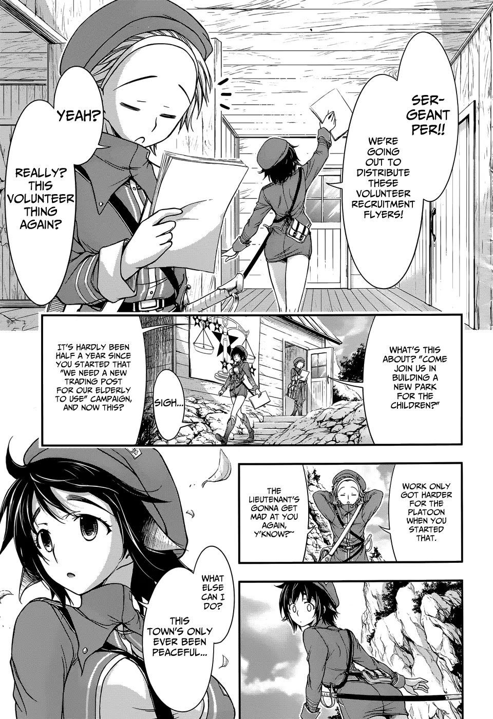 Plunderer Chapter 3 page 5 - Chapter 3: I Can't Help That This is My Uniform