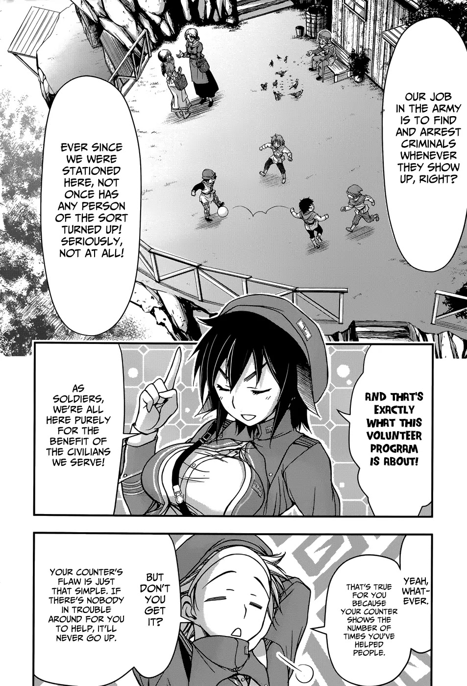 Plunderer Chapter 3 page 6 - Chapter 3: I Can't Help That This is My Uniform