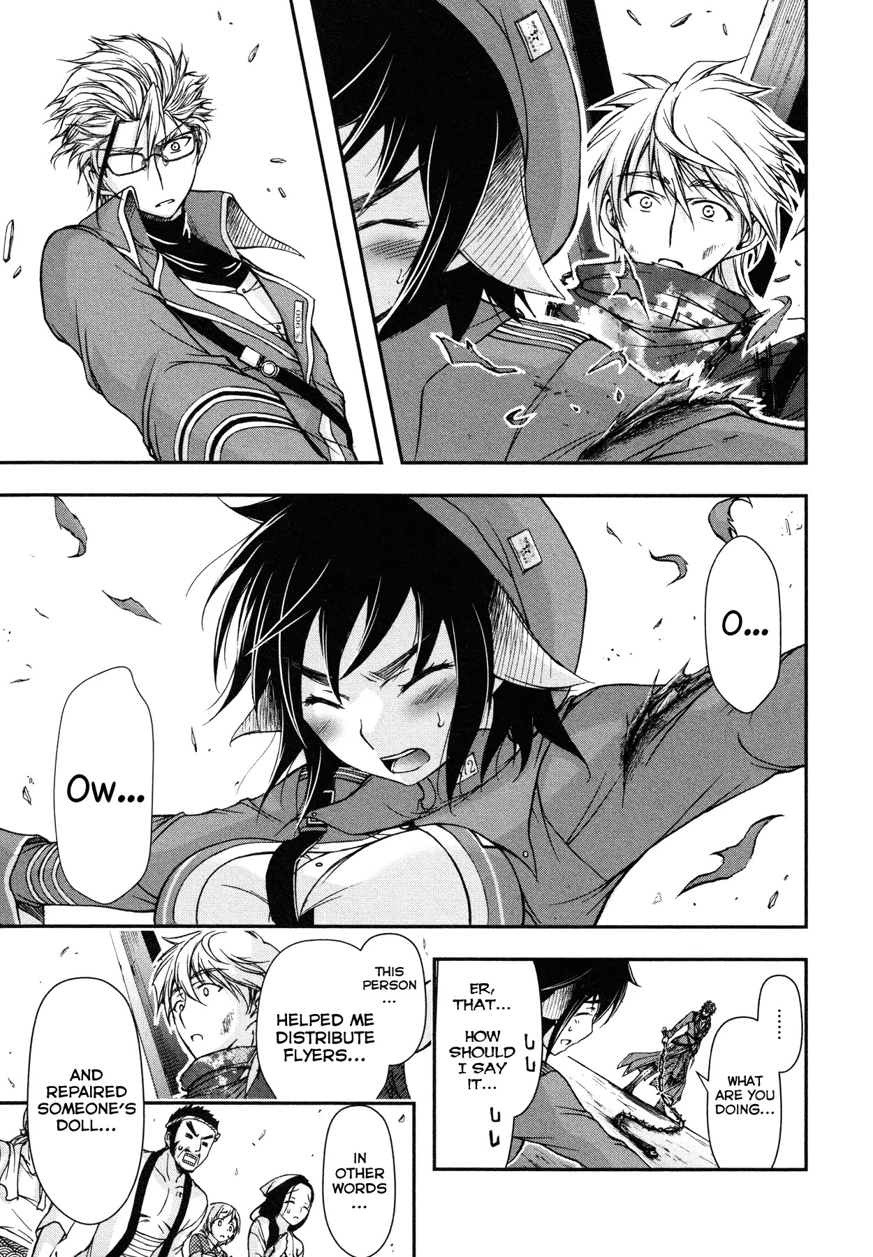 Plunderer Chapter 5 page 28 - Chapter 5: Don't Apologize! Apologize!
