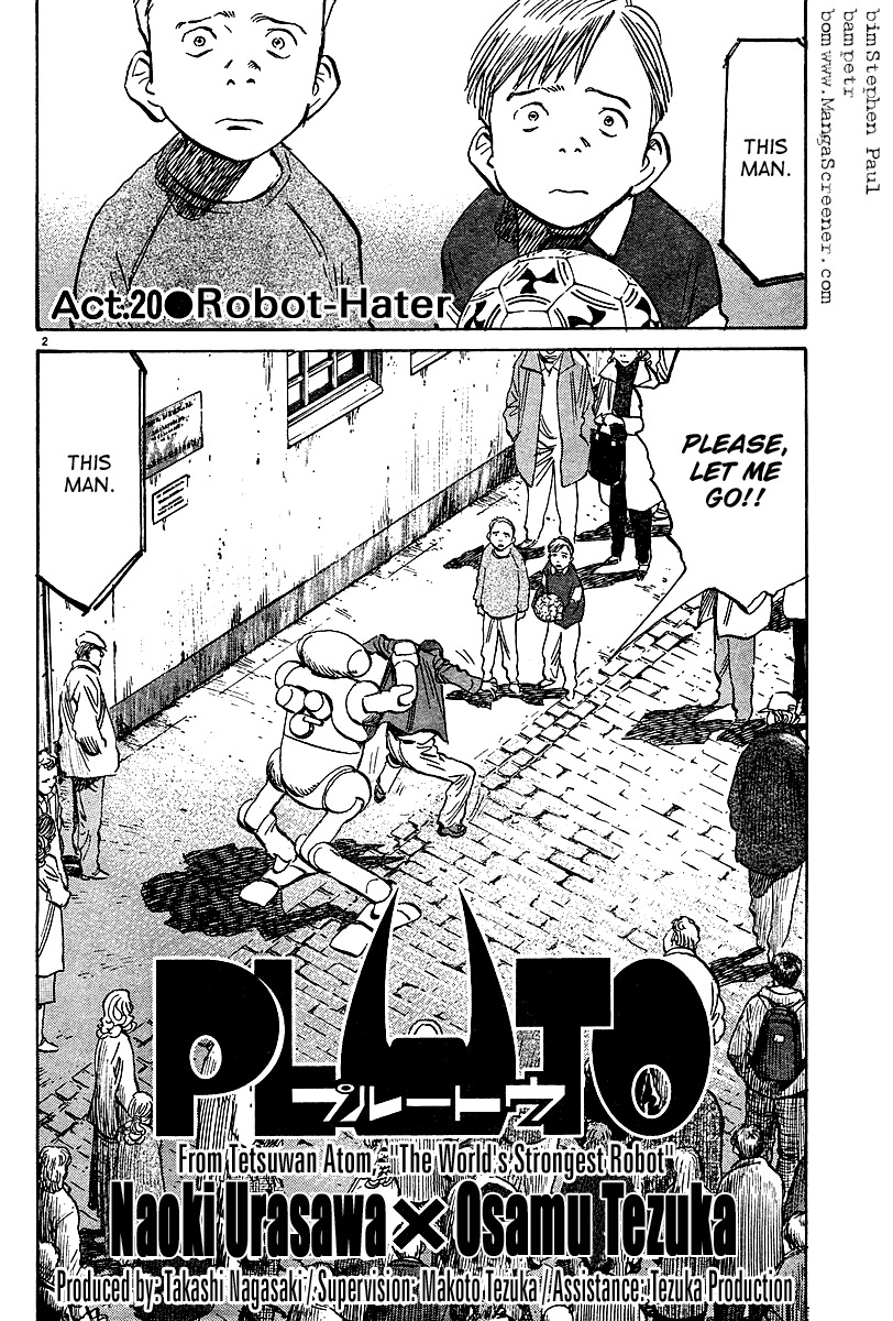 Pluto Chapter 20 page 2 - Chapter 20